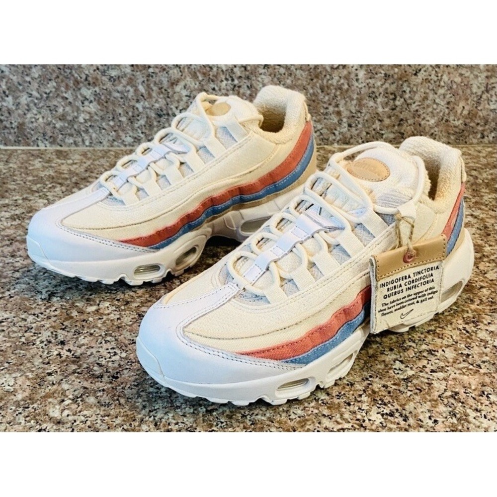 Nike Womens Air Max 95 QS Plant Color Pack Crimson Tint CD7142 800 Size 8.5 - Picture 10 of 11